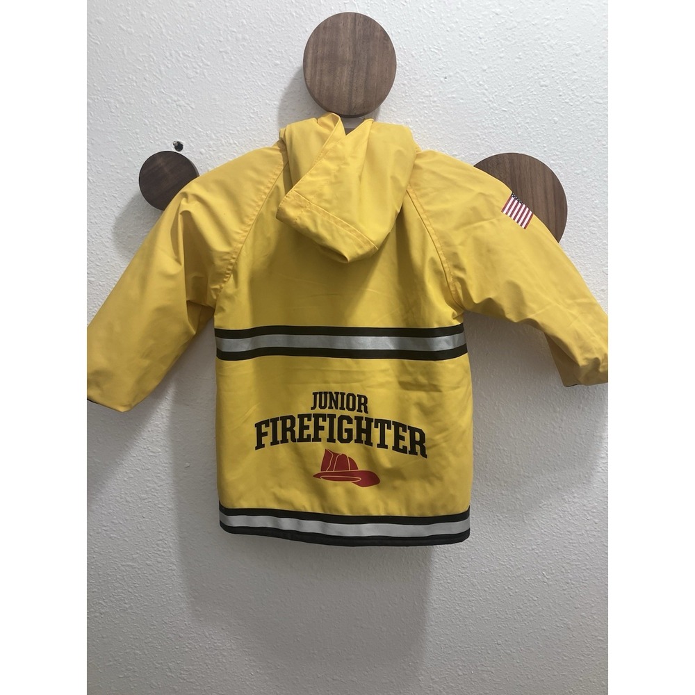 Western Chief Fire Rescue Fire Chief Hooded Raincoat 4T - Picture 5 of 13